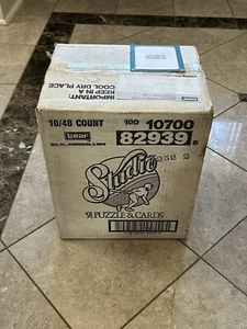 1991 Leaf Donruss Studio Baseball Factory Sealed Case 10 Wax Boxes 48 Packs - Picture 1 of 7