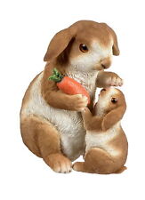 Hase Osterhase Hasen Kind Kaninchen Deko Garten Figur Dekohase Paar Skulptur