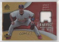 2005 Upper Deck Reflections Fabric Reflections Albert Pujols #FR-AP
