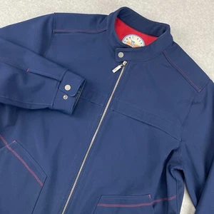 Tommy Bahama Jacke Herren Large L Navy Paradise Tech Softshell Full Zip Bomber - Bild 1 von 9