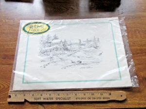 16 "LITH O SKETCH" PLATZDECKCHEN DRUCKE. 60er Jahre. - Bild 1 von 7