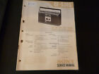 Original Service Manual Schaltplan Sony CF-520S