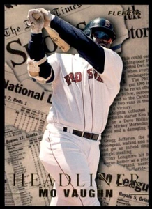 1995 Fleer Update #19 Monate Vaughn Headliner - Bild 1 von 2
