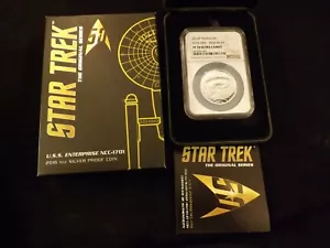 2016 P $1 STAR TREK NGC PF 70 ULTRA CAMEO - Picture 1 of 6