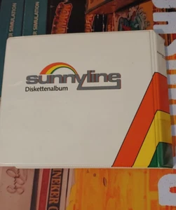 Álbum de discos Sunnyline para discos de 3,5 o 5,25 pulgadas (Commodore 64, etc.) - Imagen 1 de 2