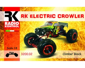 Automodello Crowler 4WD 1:8 2,4 GHz Nero/Giallo RTR RKO3200T2 - radiokontrol mod - Foto 1 di 5