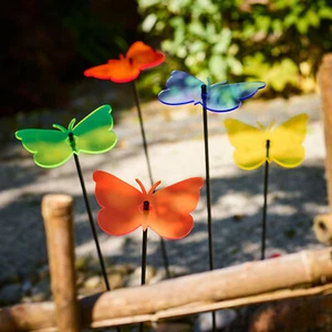 Parasol Mariposa 5x Lámpara Grande Decoración Conector de Jardín Captador de Luz - Imagen 1 de 25