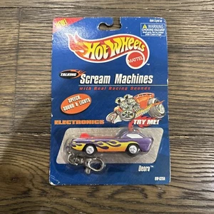 NRFB 1999 HOT WHEELS SCREAM MACHINES DEORA SPRECHENDER SCHLÜSSELANHÄNGER RACING SOUND HW-025A - Bild 1 von 2
