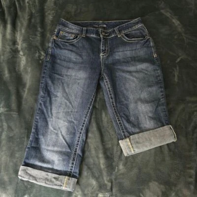 Y2K Maurices Capri Curvy Jeans Size 8 - Image 1 of 4