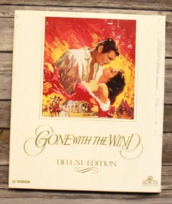 GONE WITH THE WIND VHS DELUXE EDITION BOX SET EXCELLENT CONDITION VINTAGE - Image 1 of 4