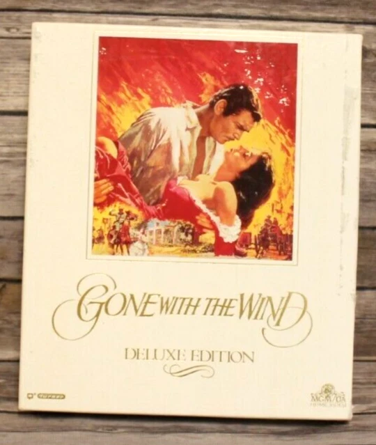 GONE WITH THE WIND VHS DELUXE EDITION BOX SET EXCELLENT CONDITION VINTAGE - Image 1 of 4