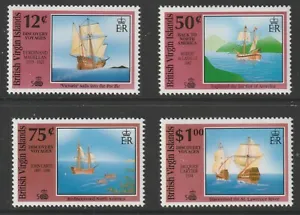 Virgin Islands 1991 #721-24 Ships of Explorers - MNH - Picture 1 of 5