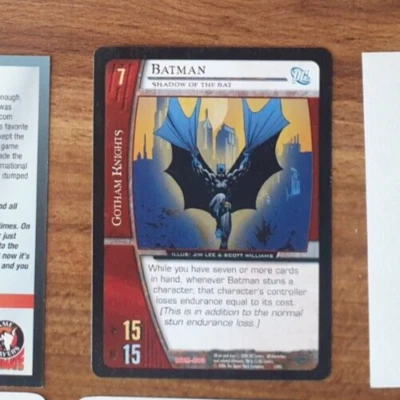 BATMAN SHADOW OF THE BAT GOTHAM KNIGHTS VS SYSTEM CCG PROMO CARD # DBM-003 - Image 1 of 2