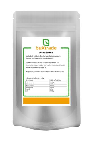 Maltodextrin | Malto Dextrin | Zucker | Kohlenhydrate | rein | 