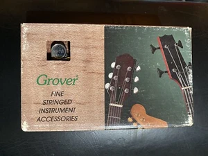 Grover 144CL4 Mini Bass Guitar Tuners - Chrome. 4 In-line Treble Side - Picture 1 of 5