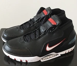DS 2017 Nike Air Zoom Generation QS sz11 Black/White lebron sample pe AJ4204 001 - Picture 1 of 5