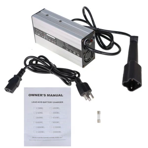 3 Pin Golf Cart Battery Charger 48 Volt 6 Amp For Yamaha Drive G29 2007-up - Picture 1 of 12