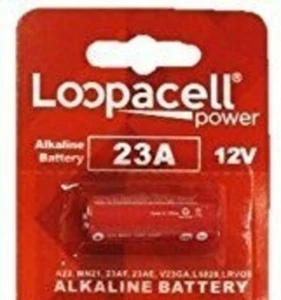 1 Baterías alcalinas LOOPACELL A23 GP23AE 21/23 23A 23GA MN21 GP23 23AE 12v - Imagen 1 de 1