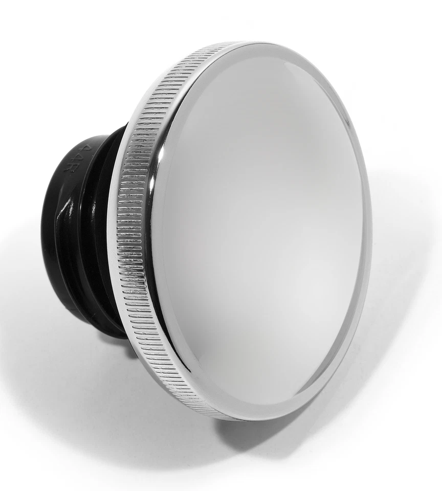 WTMT GMBH (ORIGINAL OE) Tankdeckel Chrom belüftet für Harley Davidson XL Sportster Dyna Fat Boy Heritage