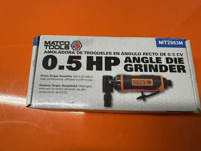 AMOLADORA ANGULAR NEUMÁTICA 1/4" 0.5 HP - NARANJA MT2983M Herramientas Matco Foto 1 de 3