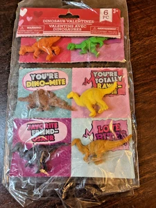 Dinosaurio San Valentín paquete de 6 piezas, sin usar. Greenbrier - Imagen 1 de 6