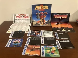 Nintendo Gameboy Anleitung Lot: Mario Tetris Simpsons Robocop + - Bild 1 von 16