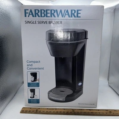 Faberware Single Server K-Cup Brewer New In Box (201615) - Image 1 of 4