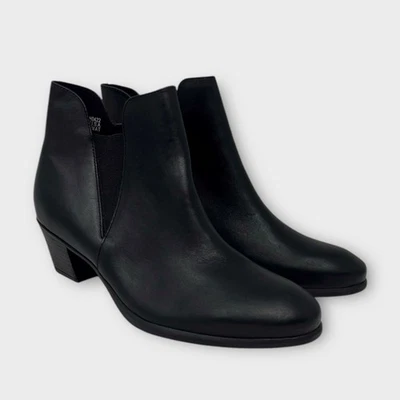 Bota Chelsea Munro Jackson Cuero Negro Talla 8.5 Foto 1 de 4