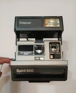 Cámara fotográfica instantánea Polaroid Spirit 600 de colección serie 600 caja manual hecha en el Reino Unido - Imagen 1 de 13
