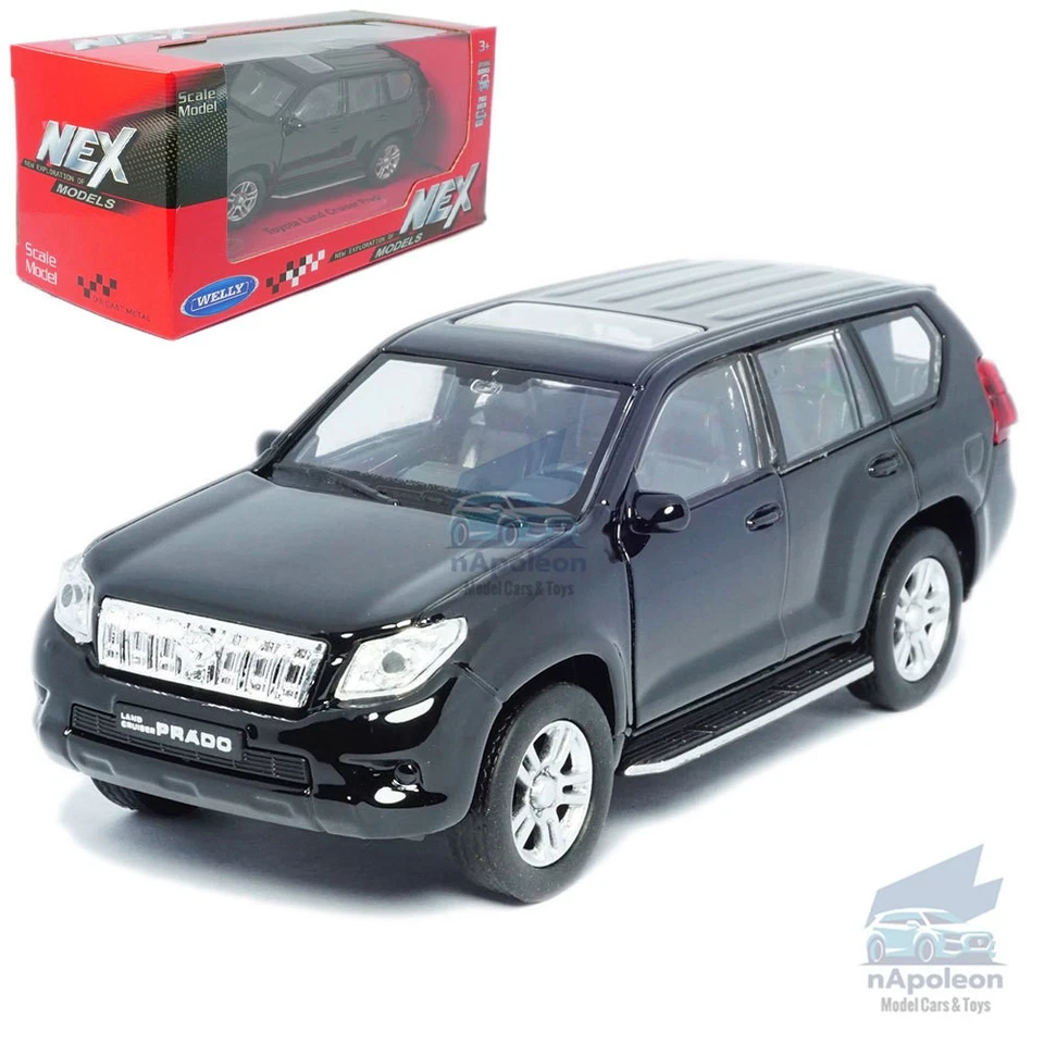 1:41 Toyota Land Cruiser Prado ORV Modelo Coche Diecast Juguete Vehículo Colección Regalo Foto 1 de 4