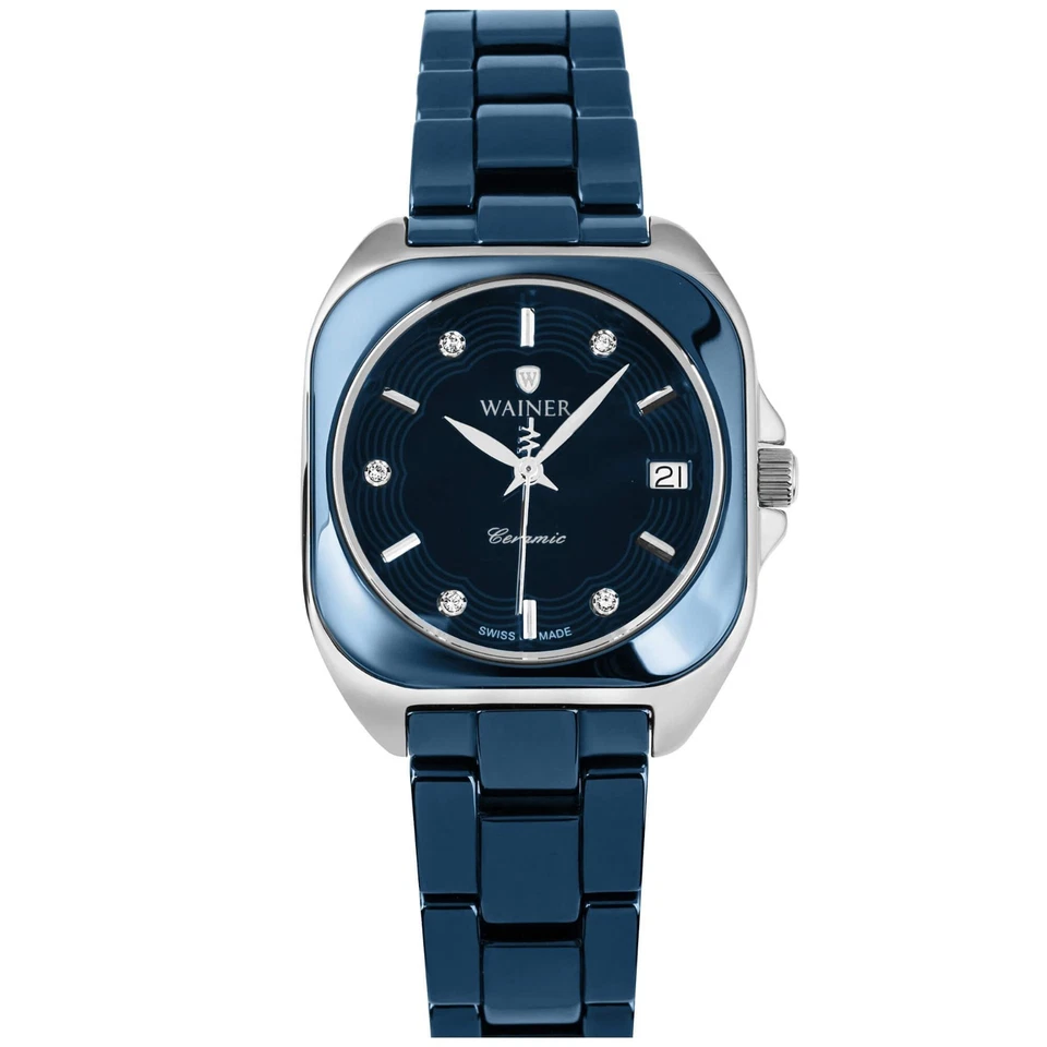 Reloj Pulsera Mujer Wainer Swiss Made WA.18070-D Cerámica Foto 1 de 3