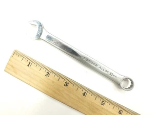 EASCO TOOLS 11MM METRIC COMBINATION WRENCH 12 POINT SHORT STUBBY - USA SAE 63611 - Picture 1 of 5