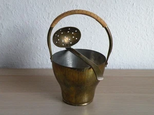 Cubo de hielo ZINT LATÓN diseño años 50/60 MID CENTURY - Imagen 1 de 9
