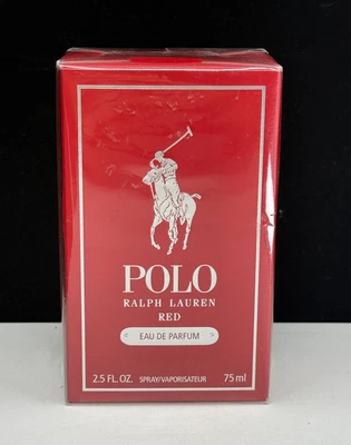 Polo Hombres Ralph Lauren RED Eau De Parfum Spray 2.5 OZ / 75 ML (NUEVO EN CAJA) Foto 1 de 4
