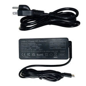 Power Charger AC Adapter 65W For Apple MacBook For Lenovo For ThinkPad - Picture 1 of 9