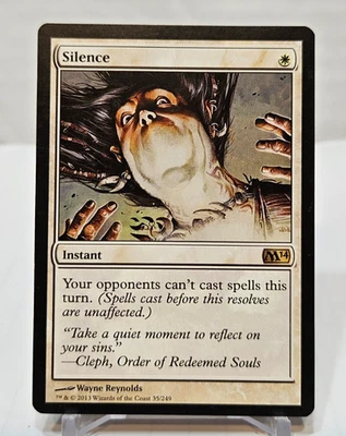 Silence Magic 2014 M14 MTG Magic The Gathering 288 - Image 1 of 4