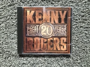 Kenny Rogers CD 20 Great Years 1991 Lady The Gambler 10 Songs VG Cond - Picture 1 of 5