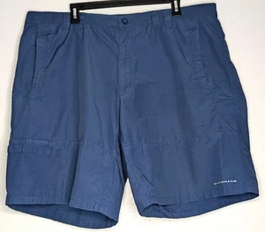 Columbia PFG Omni Shade Performance Shorts Herren 38 Ripstop blau - Bild 1 von 7
