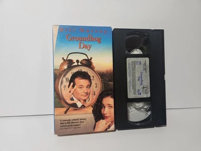 Groundhog Day (VHS, 1993, Closed Captioned) Columbia Tristar  - Image 1 of 2