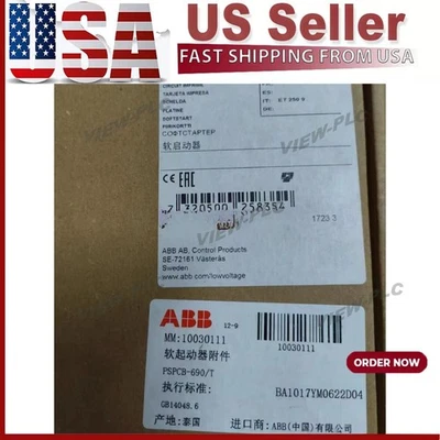1 PC NEW PSPCB-690/T 1SFA899020R7690 Soft Starter Brand New Fedex or DHL #D9- - Image 1 of 4