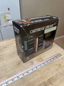 ATARI Spielbibliothek Aufbewahrungseinheit für Atari Videospielkassetten in Box - Bild 1 von 6