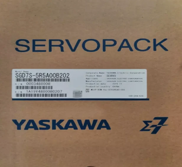 SGD7S-5R5A00B202 1PCS NEW Yaskawa Servo drive SGD7S-5R5A00B202 - Image 1 of 1