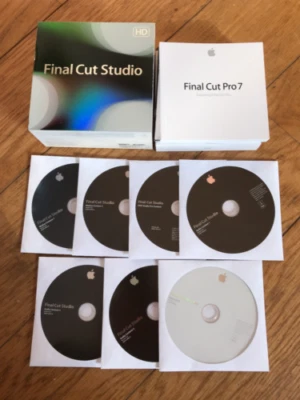 Genuine Apple Final Cut Studio 3 HD Pro 7 Genuine UK Retail Version in Box V/G/C - Image 1 of 4