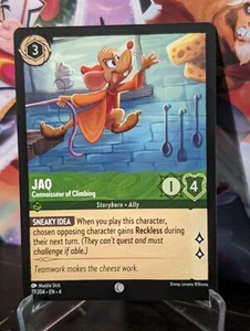 Jaq - Connoisseur Of Climbing 77/204 Common Ursula's Return Lorcana Non Foil - Picture 1 of 1