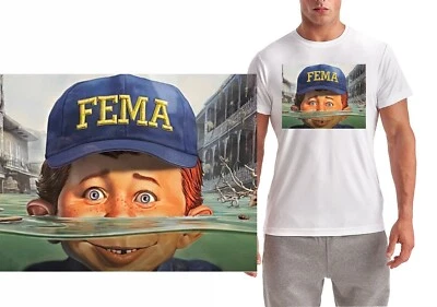 Camiseta Alfred E Neuman Mad Magazine FEMA Foto 1 de 2