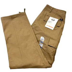 DOCKERS Men's Smart Series Cargo Pants Khaki Tan 32" x 30" Relaxed Fit NWT New - Picture 1 of 6