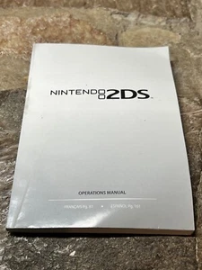 Nintendo 2DS Operations Manual - Picture 1 of 3
