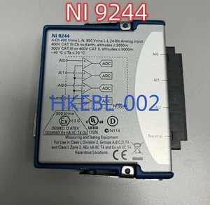 National Instruments NI 9244 cDAQ Analog Input Module, 3-Phase Voltage Input - Picture 1 of 4