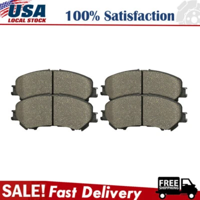 Kit de pastilhas de freio dianteiras de cerâmica para Nissan Rogue Sport Qashqai 2014-2019 Rogue 2.5L - Imagem 1 de 4