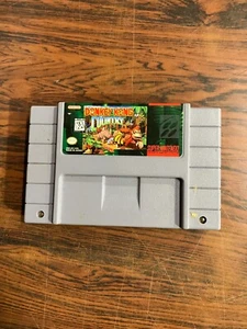 Donkey Kong Country Super Nintendo SNES 1994 Cartridge Only from Japan Tested - Picture 1 of 3